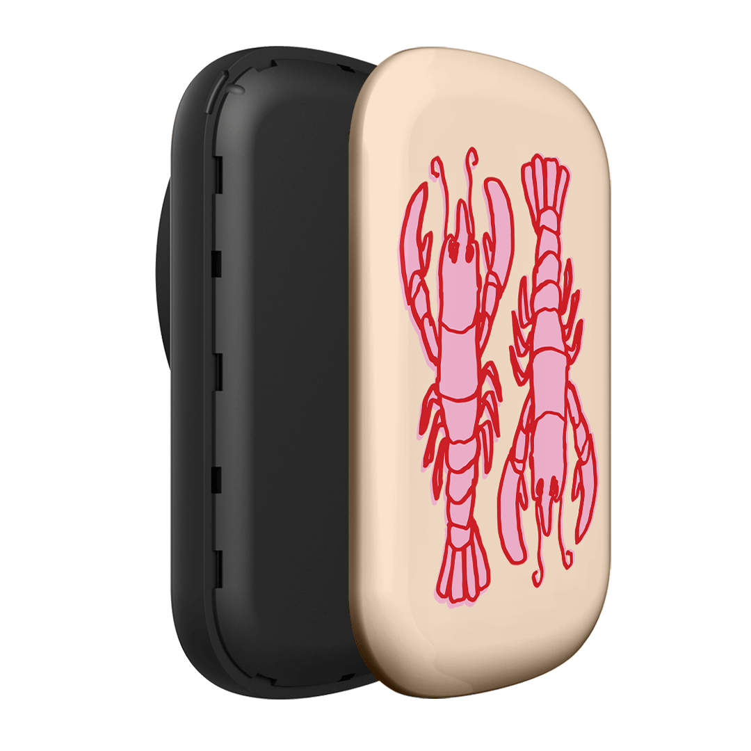 Lobster Love Peach ChargePod MagSafe Power Bank ChargerPod by The Dairy - The Dairy