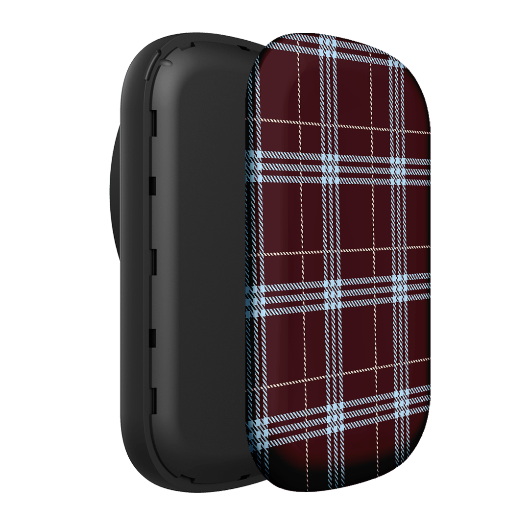 Mocha Plaid ChargePod MagSafe Power Bank ChargerPod by The Dairy - The Dairy