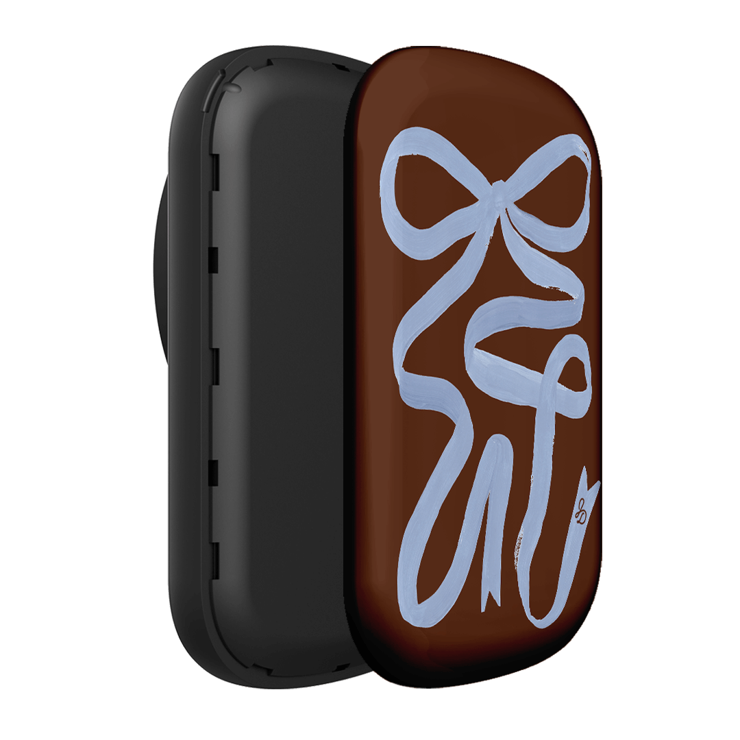 Mocha Ribbon ChargePod MagSafe Power Bank ChargerPod by Jasmine Dowling - The Dairy