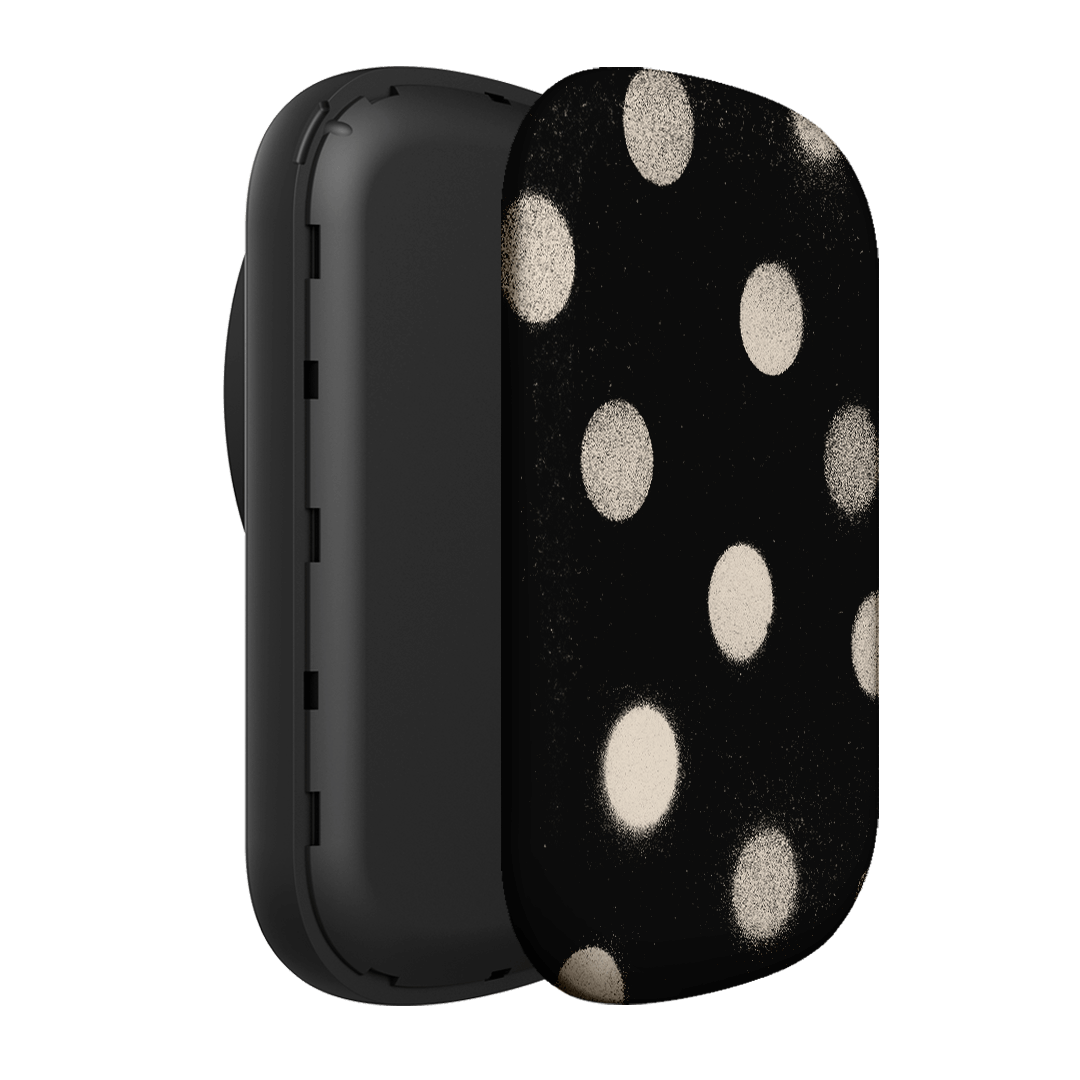 Noir Polka Dot ChargePod MagSafe Power Bank ChargerPod by Jasmine Dowling - The Dairy