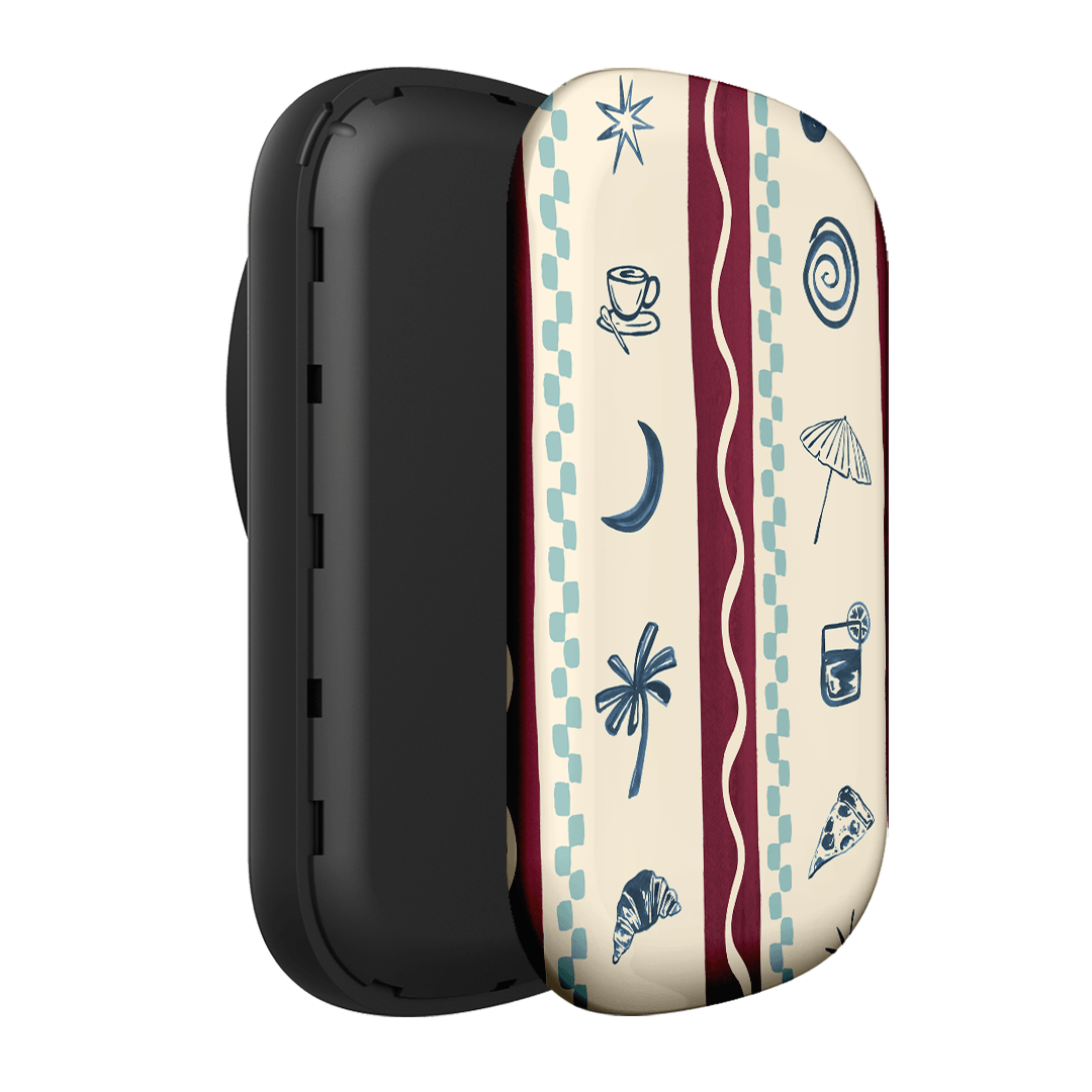 Summer Snacks Burgundy ChargePod MagSafe Power Bank ChargerPod by Charlie Taylor - The Dairy