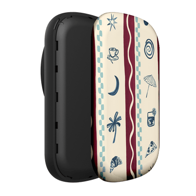 Summer Snacks Burgundy ChargePod MagSafe Power Bank ChargerPod Power Bank + Shell by Charlie Taylor - The Dairy