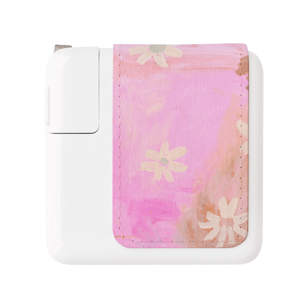 Get Happy Power Adapter Skin Power Adapter Skin by Kate Eliza - The Dairy