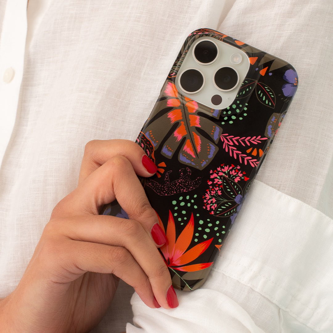 Jungle Leopard Printed Phone Cases by Charlie Taylor - The Dairy