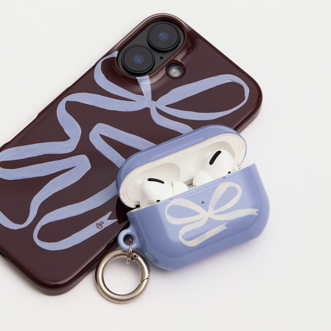 Bluebottle Ribbon AirPods Case AirPods Case by Jasmine Dowling - The Dairy