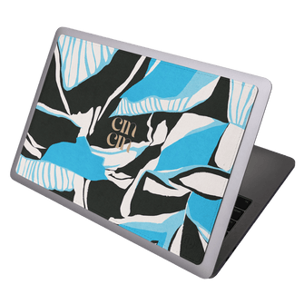 Artifice Aqua Laptop Skin Laptop Skin by Cin Cin - The Dairy