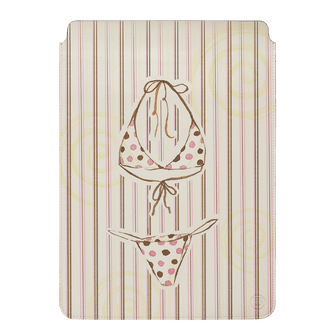 Biscuit Bikini Laptop & iPad Sleeve Laptop & Tablet Sleeve Small by Kayla Carr - The Dairy