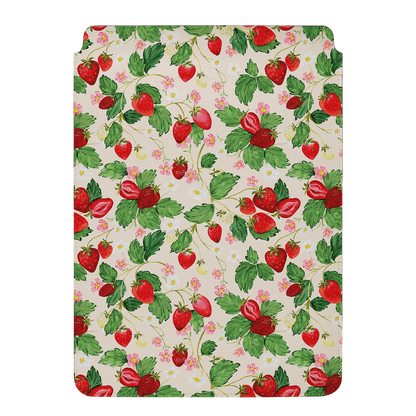 Strawberry Patch Sleeve Laptop & Tablet Sleeve Small by Ellie Mae - The Dairy