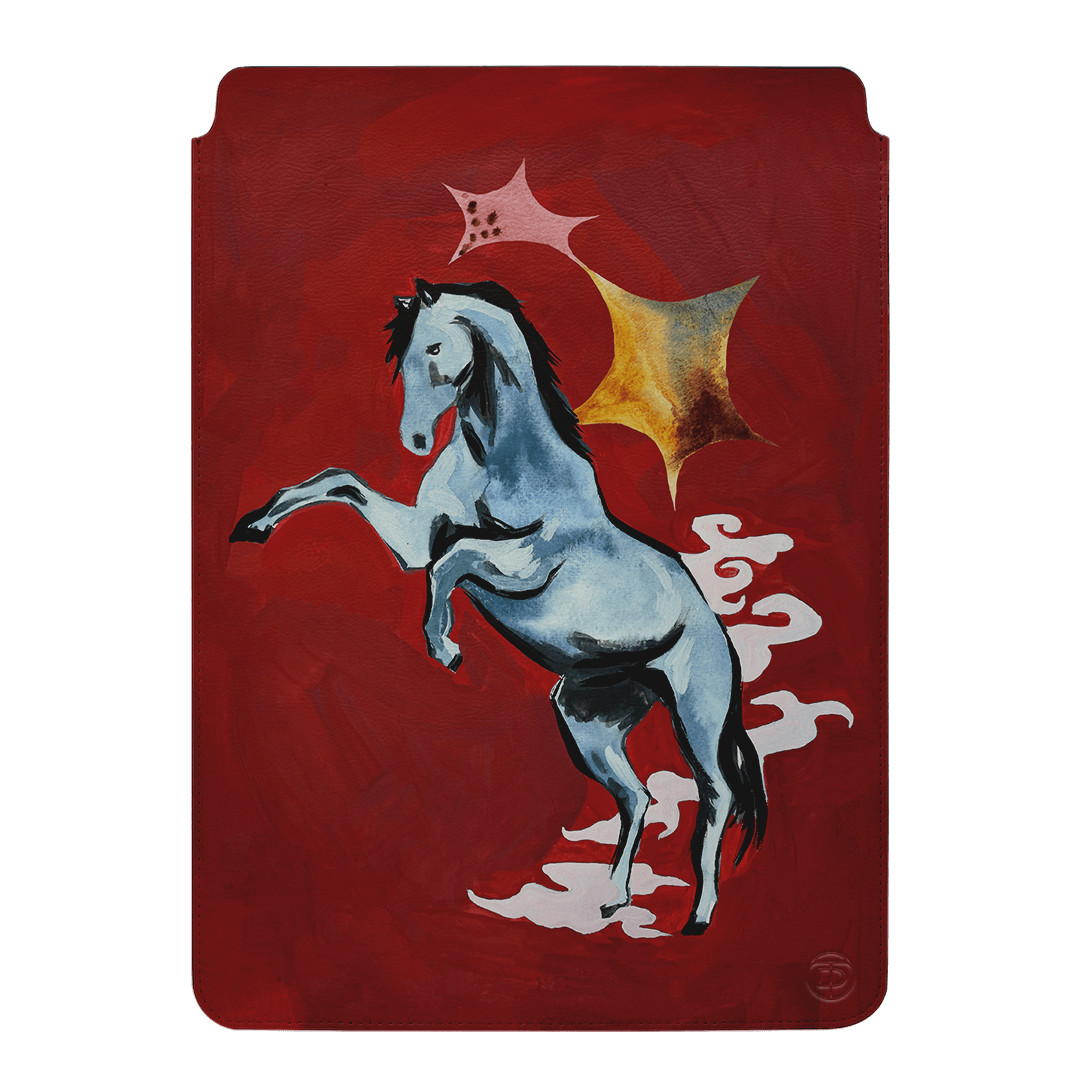 Year Of The Horse Laptop & iPad Sleeve Laptop & Tablet Sleeve Small by Lisa Hu - The Dairy