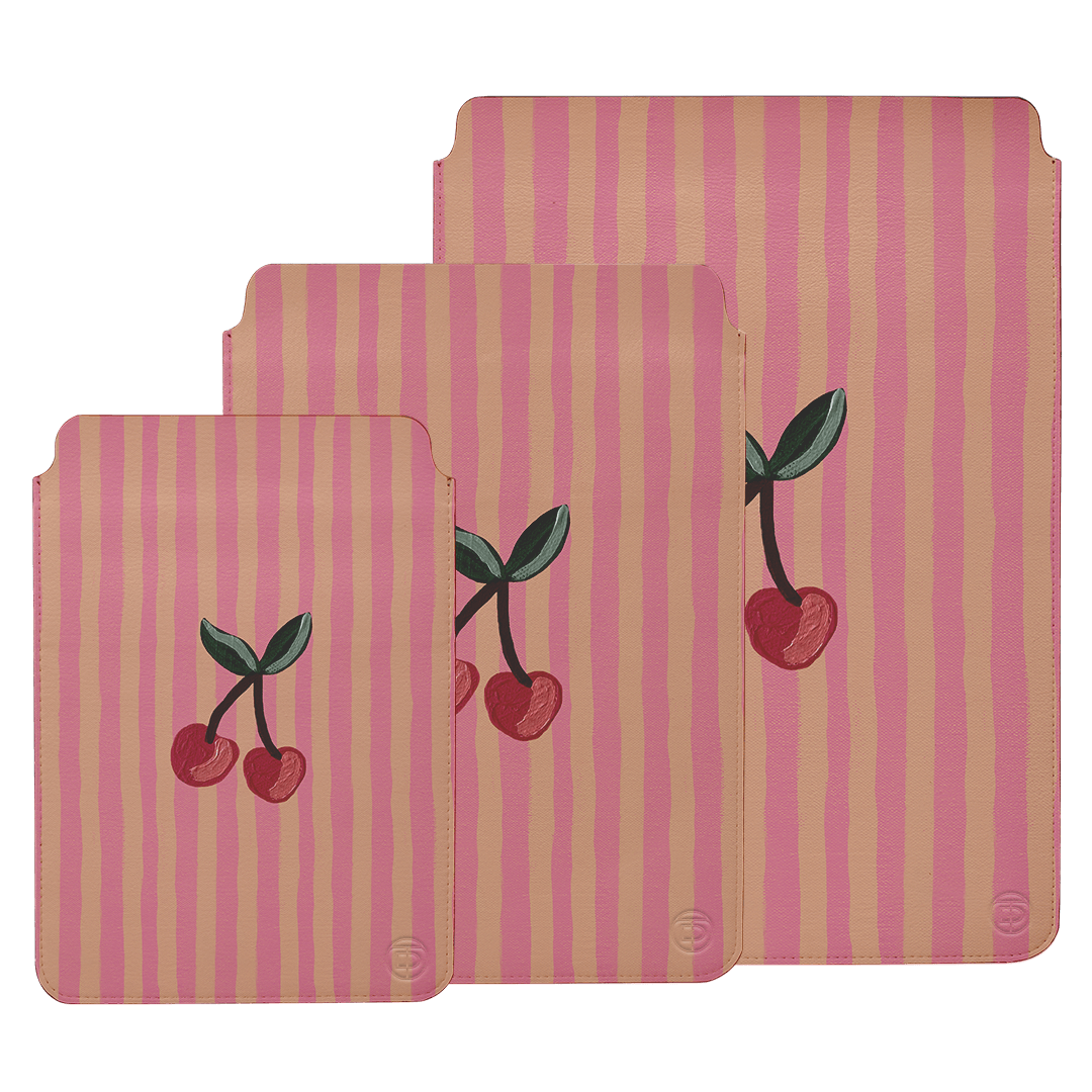 Cherry On Top Sleeve Laptop & Tablet Sleeve by Amy Gibbs - The Dairy