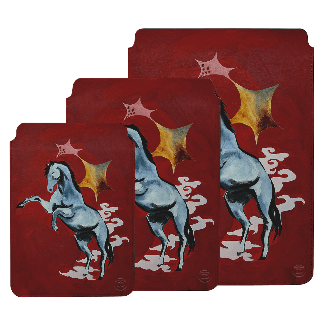 Year Of The Horse Laptop & iPad Sleeve Laptop & Tablet Sleeve by Lisa Hu - The Dairy