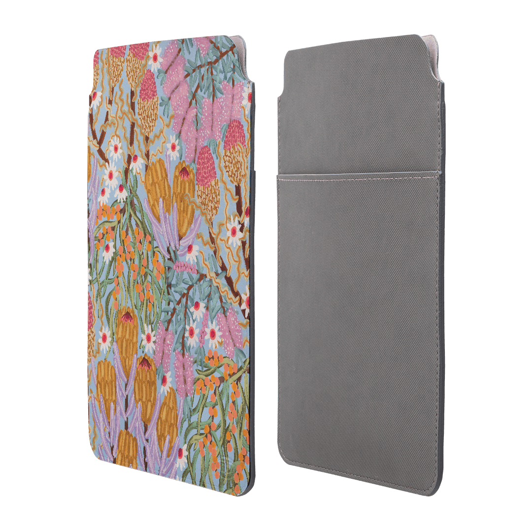 Bloom Fields Laptop & iPad Sleeve Laptop & Tablet Sleeve by Amy Gibbs - The Dairy