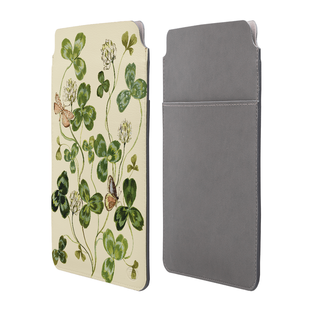 Clover & Butterflies Laptop & iPad Sleeve Laptop & Tablet Sleeve by Ellie Mae - The Dairy