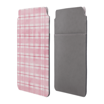 Musk Checker Laptop & iPad Sleeve Laptop & Tablet Sleeve Small by Oak Meadow - The Dairy