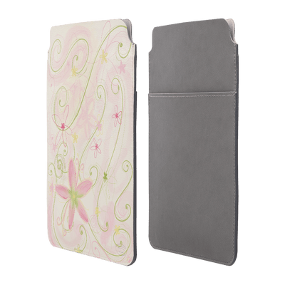 Swirl Pink Laptop & iPad Sleeve Laptop & Tablet Sleeve Small by Kayla Carr - The Dairy