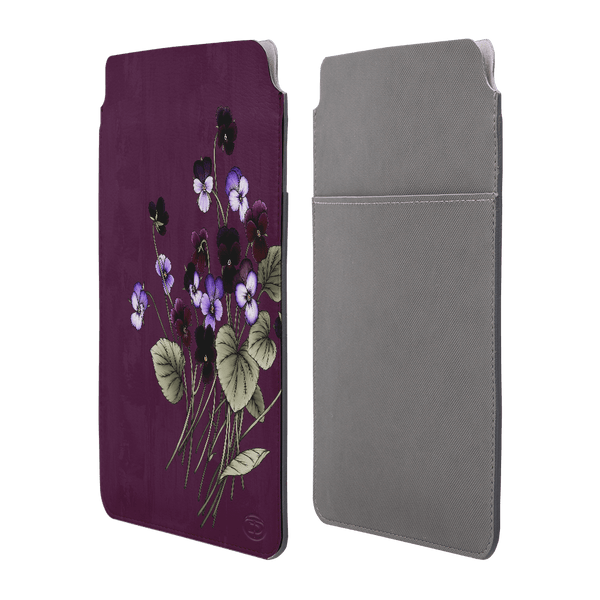 Viola Laptop & iPad Sleeve Laptop & Tablet Sleeve Small by Typoflora - The Dairy