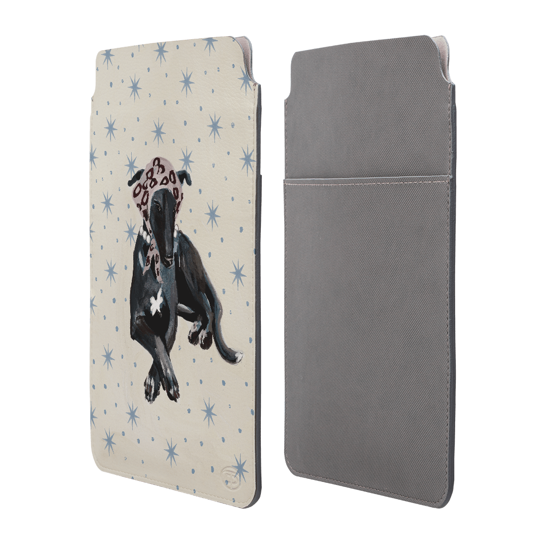 Vogue Hound Laptop & iPad Sleeve Laptop & Tablet Sleeve by Lisa Hu - The Dairy