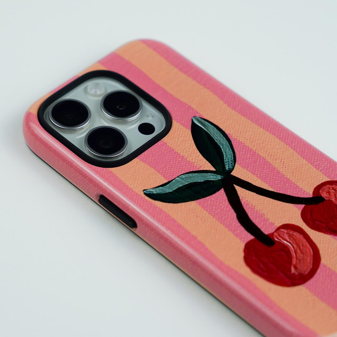 Cherry On Top Printed Phone Cases by Amy Gibbs - The Dairy