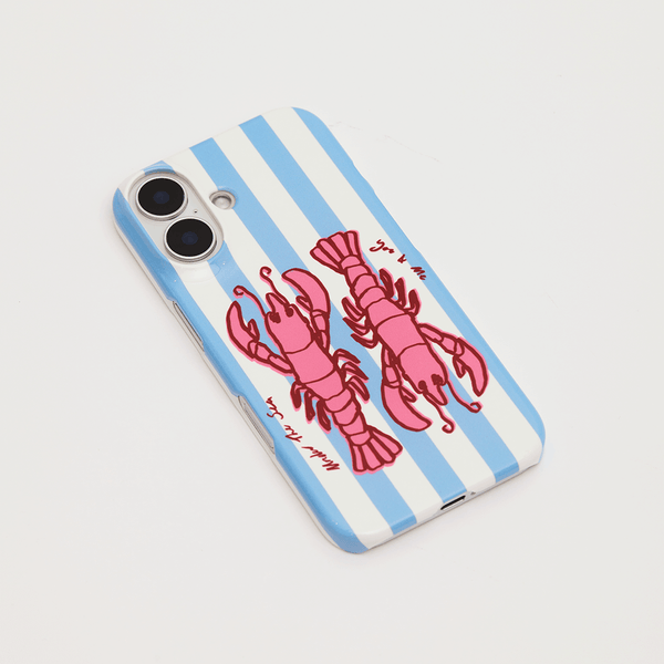 Lobster for Life Printed Phone Cases iPhone 16 / Armoured by The Dairy - The Dairy