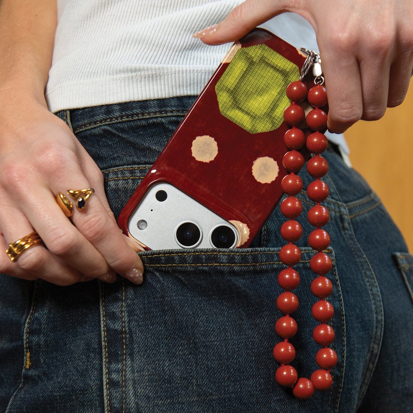 Beaded Phone Strap & Necklace Phone Strap by Accessories - The Dairy