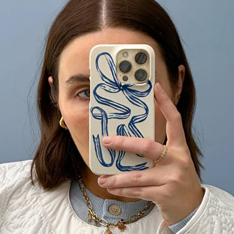 Bowerbird Ribbon Printed Phone Cases iPhone 16 / Armoured by Jasmine Dowling - The Dairy