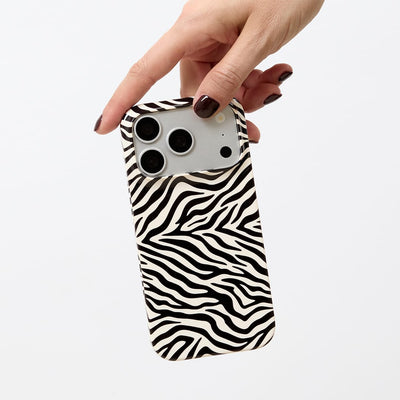 Zebra Ink Printed Phone Cases iPhone 17 / Armoured by The Dairy - The Dairy