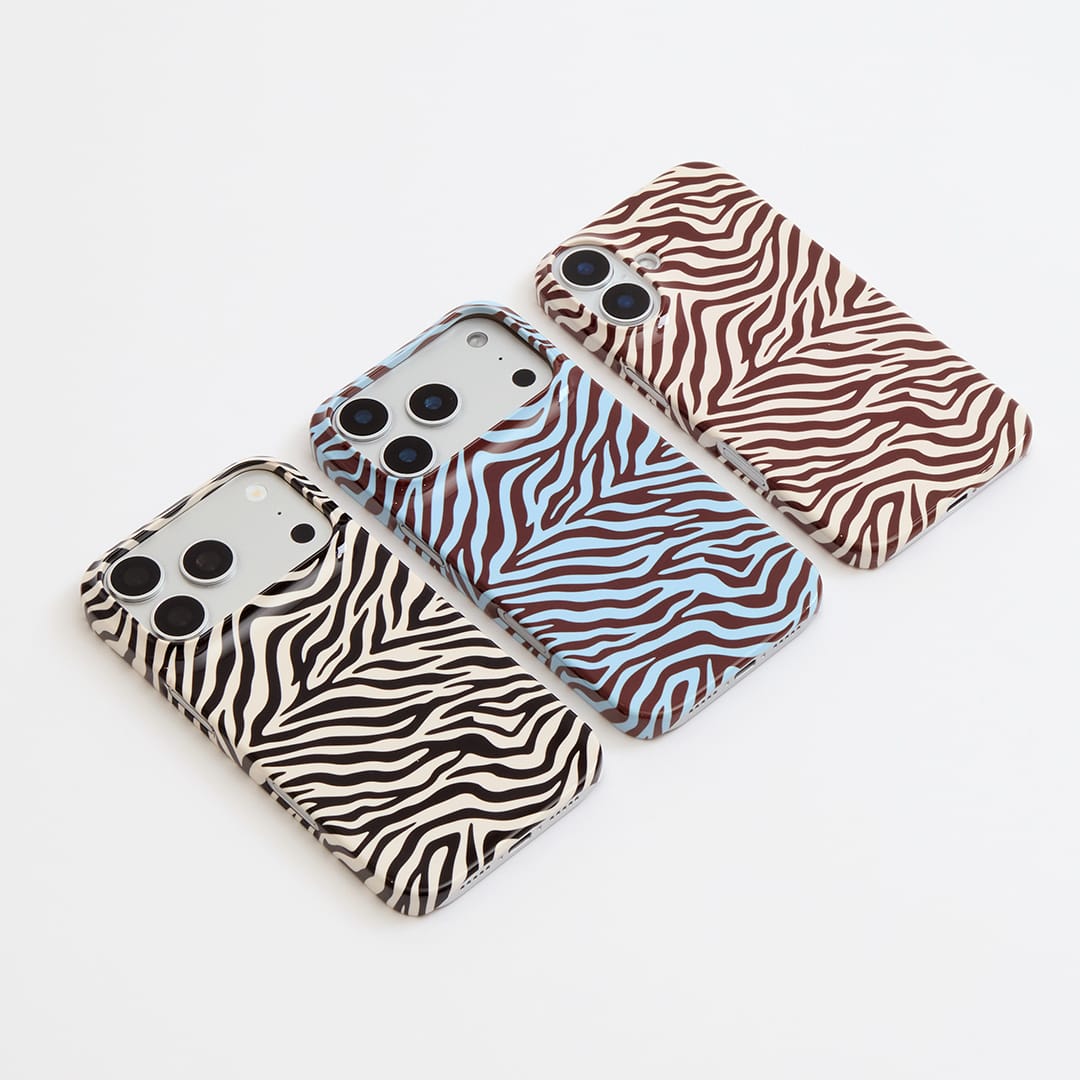 Zebra Toast Printed Phone Cases by The Dairy - The Dairy