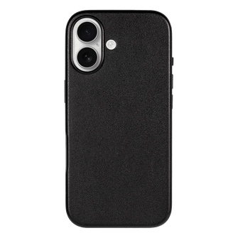 iPhone Vegan Leather Case Black Leather Phone Case iPhone 17 by The Dairy - The Dairy