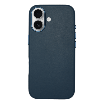 iPhone Vegan Leather Case Navy Leather Phone Case iPhone 17 by The Dairy - The Dairy