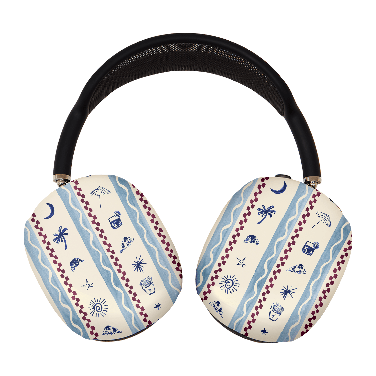 Summer Snacks Blue AirPods Max Case AirPods Max Case by Charlie Taylor - The Dairy