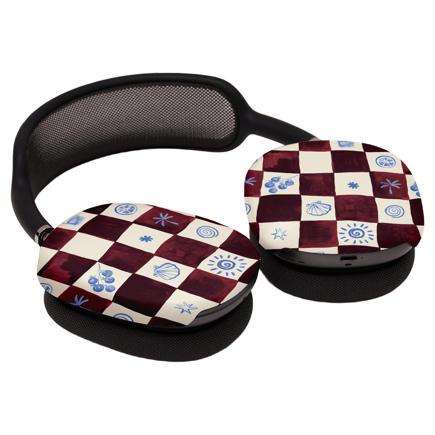 Afternoon Mezze Maroon AirPods Max Case AirPods Max Case by Charlie Taylor - The Dairy