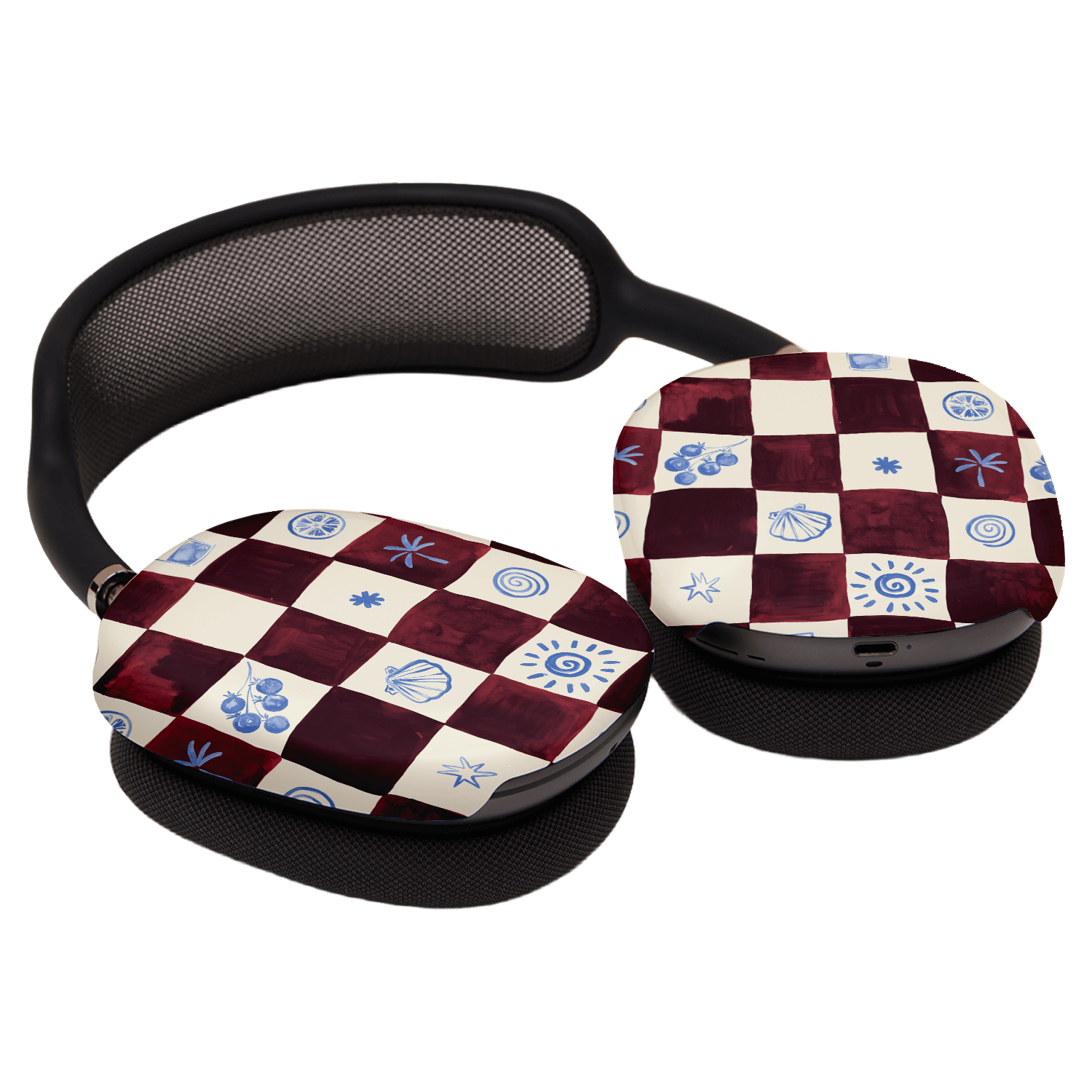 Afternoon Mezze Maroon AirPods Max Case AirPods Max Case by Charlie Taylor - The Dairy