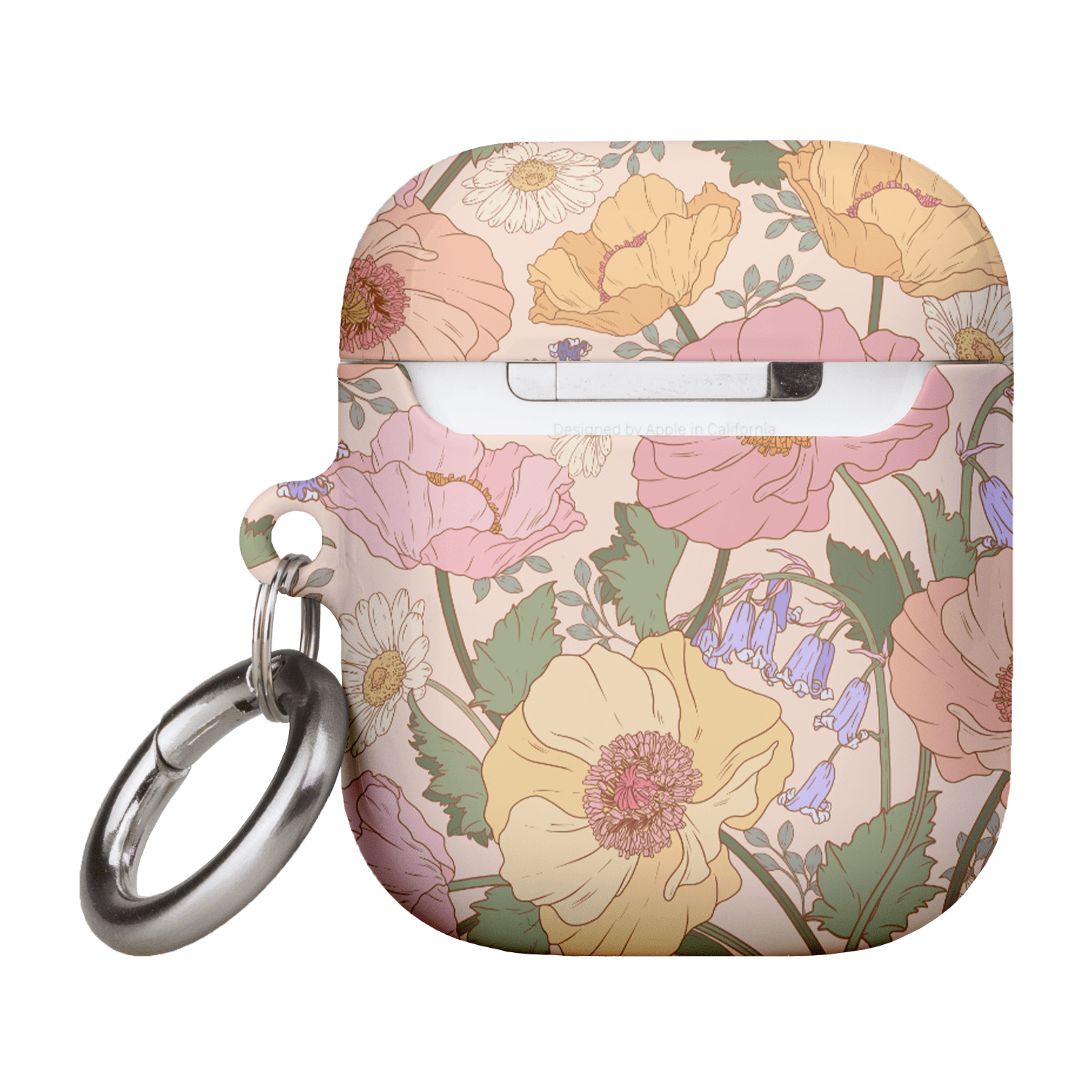 Spring Poppy AirPods Case AirPods Case by Kasiags Art - The Dairy