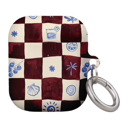 Afternoon Mezze Maroon AirPods Case AirPods Case 1st Gen by Charlie Taylor - The Dairy