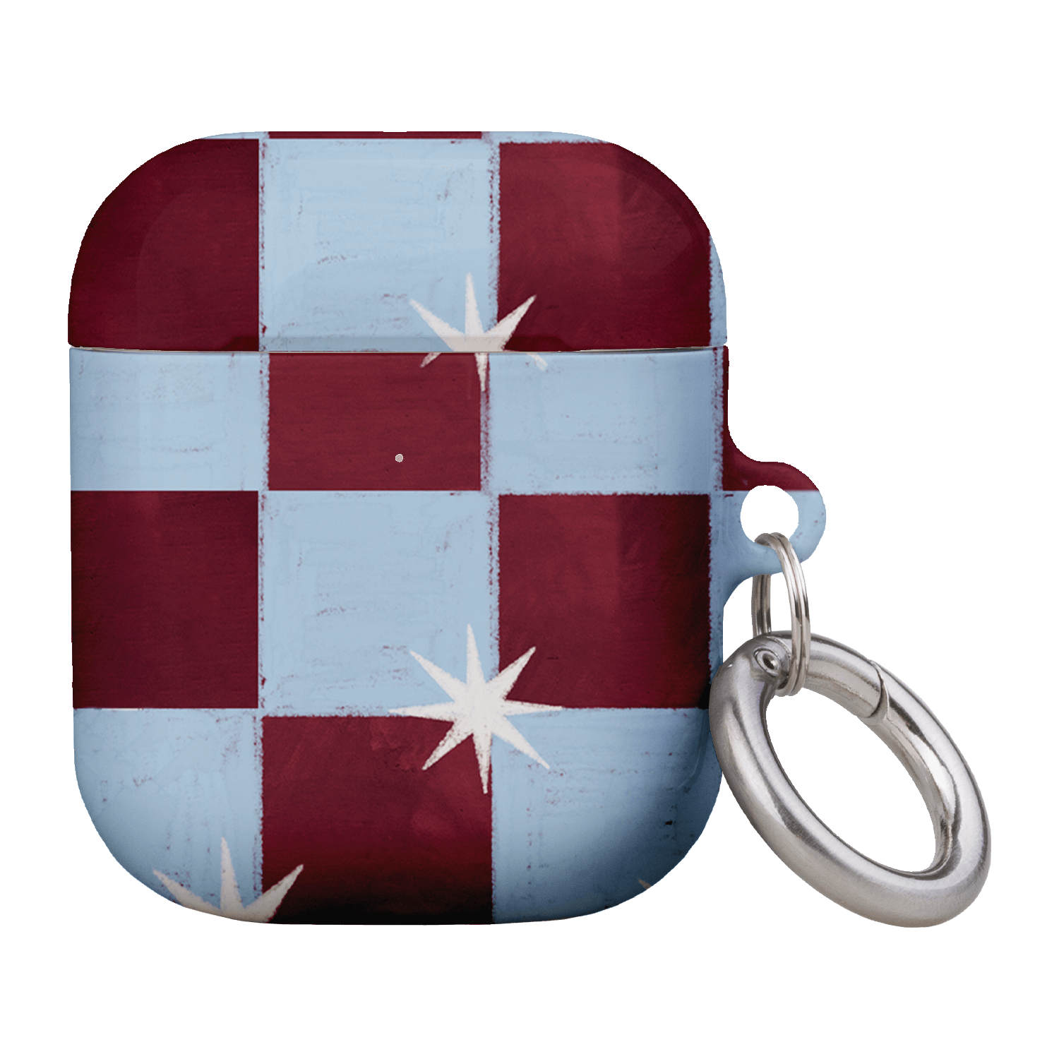 Blue Checks AirPods Case AirPods Case 1st Gen by Lisa Hu - The Dairy