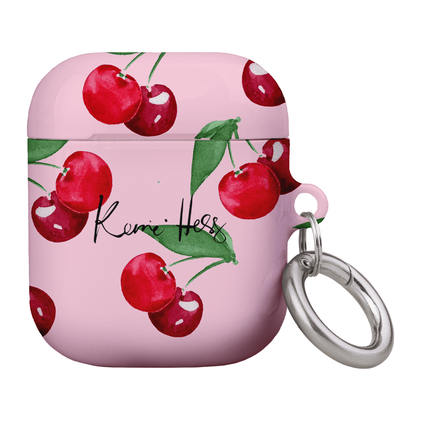 Cherry Rose AirPods Case AirPods Case 1st Gen by Kerrie Hess - The Dairy
