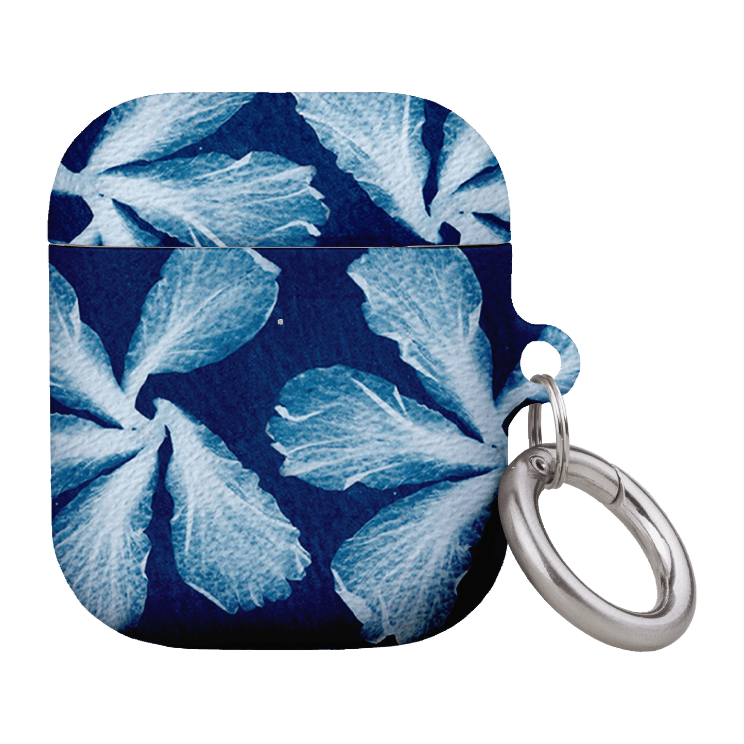 Hibiscus Cyanotype AirPods Case AirPods Case 1st Gen by Sally Hungerford - The Dairy