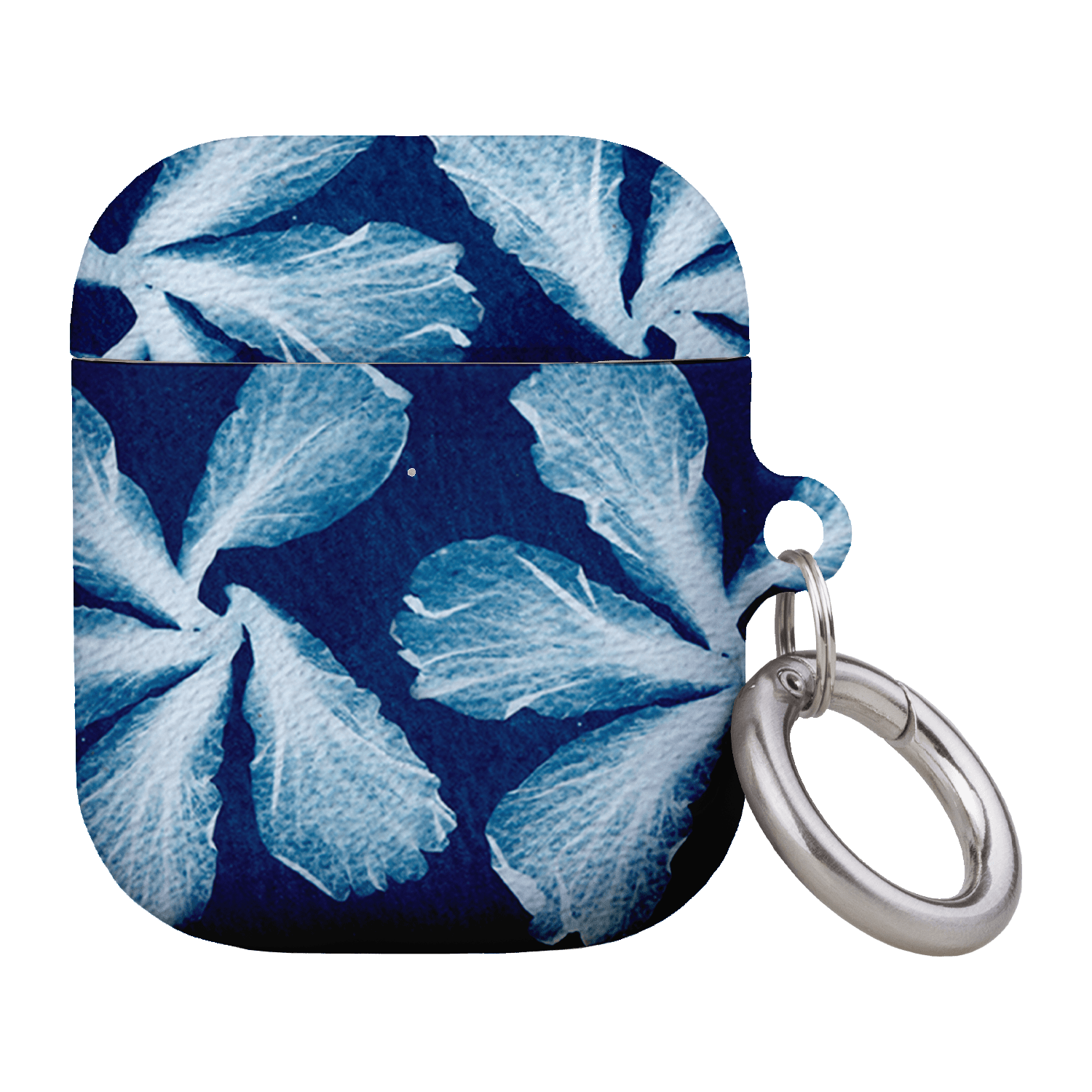 Hibiscus Cyanotype AirPods Case AirPods Case 1st Gen by Sally Hungerford - The Dairy