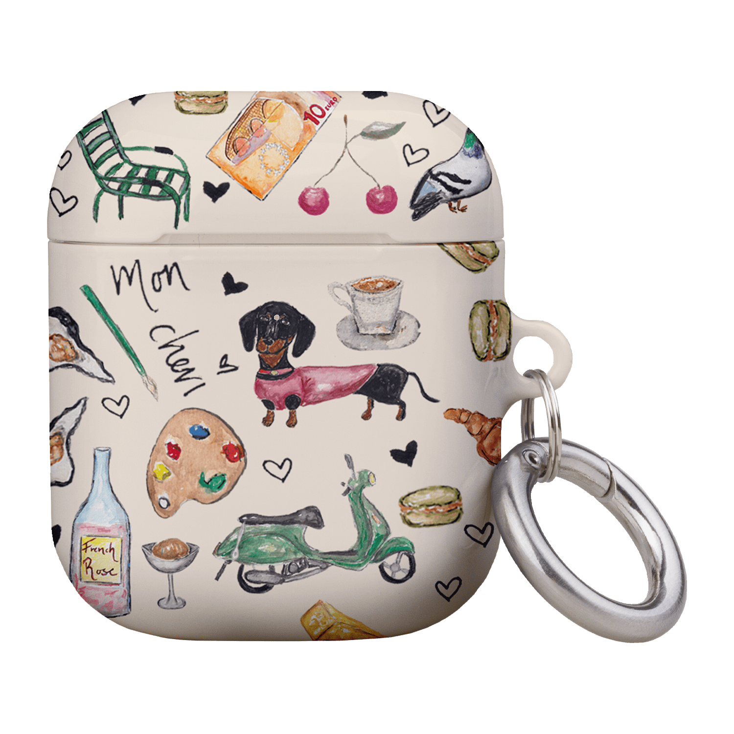 Parisian Daydream AirPods Case AirPods Case 1st Gen by BG. Studio - The Dairy