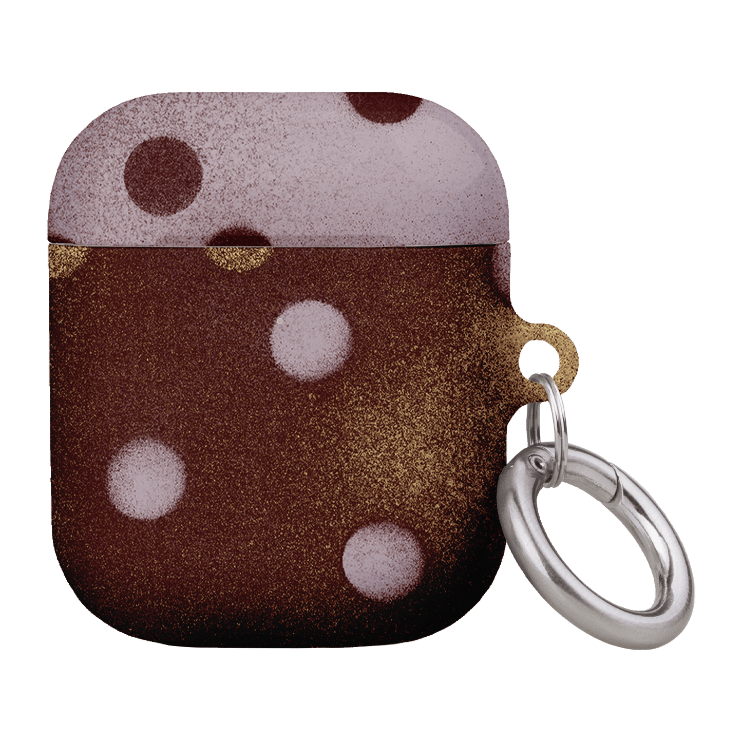 Rust Polka Dot AirPods Case AirPods Case 1st Gen by Jasmine Dowling - The Dairy