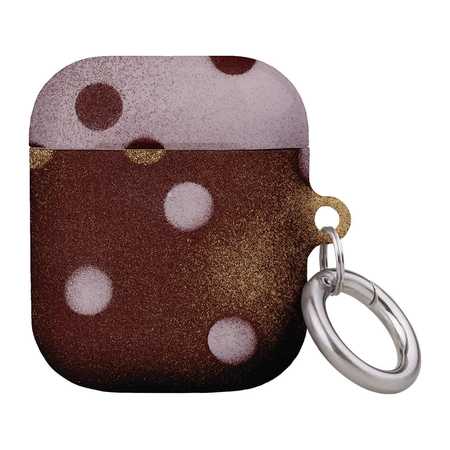 Rust Polka Dot AirPods Case AirPods Case 1st Gen by Jasmine Dowling - The Dairy