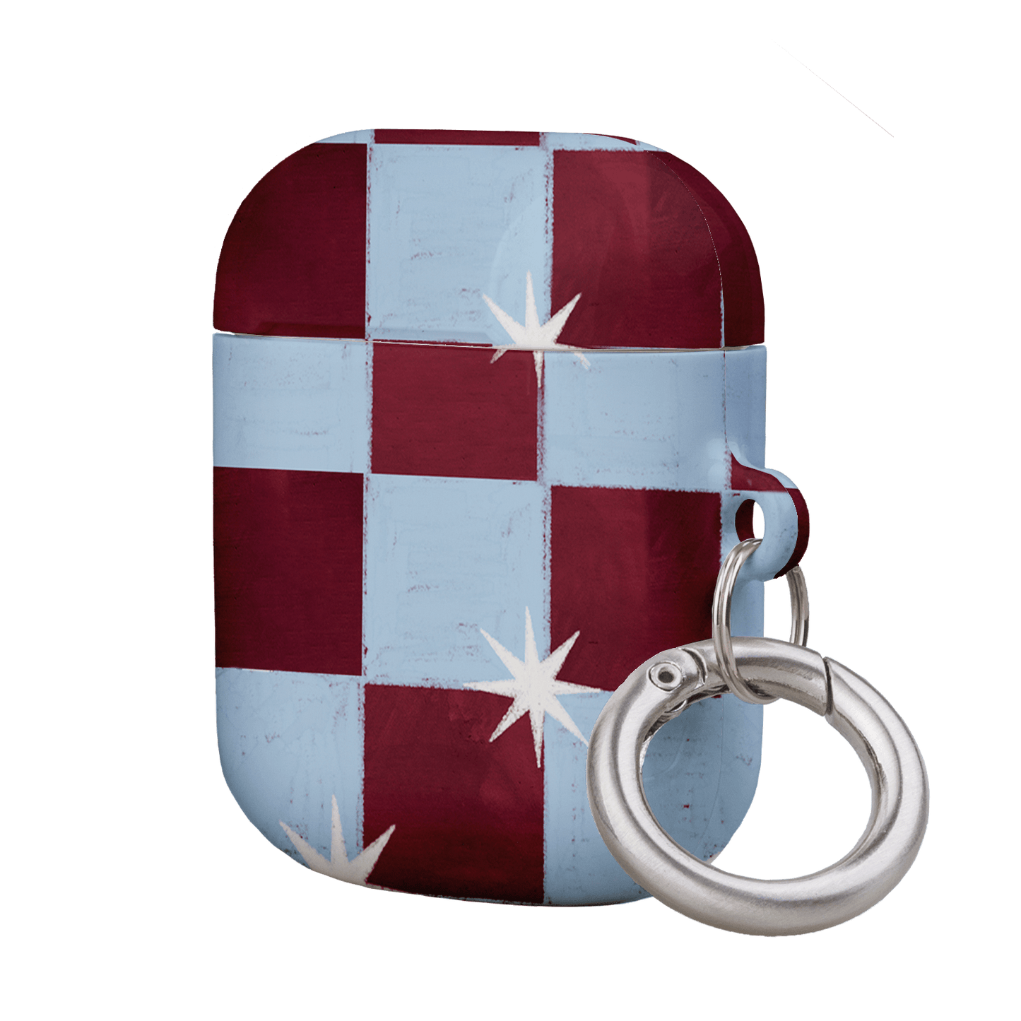 Blue Checks AirPods Case AirPods Case by Lisa Hu - The Dairy