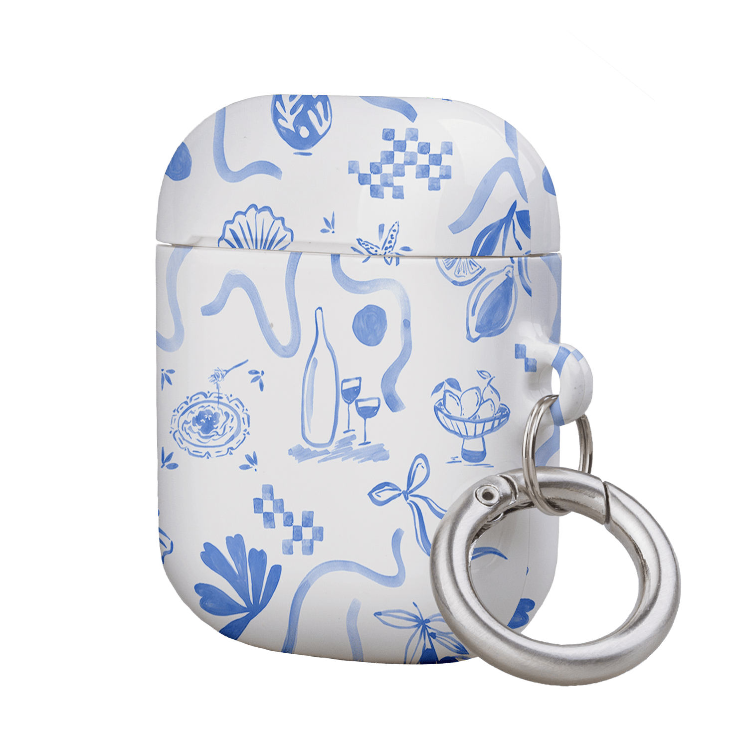 Mediterranean Wave AirPods Case AirPods Case by Charlie Taylor - The Dairy