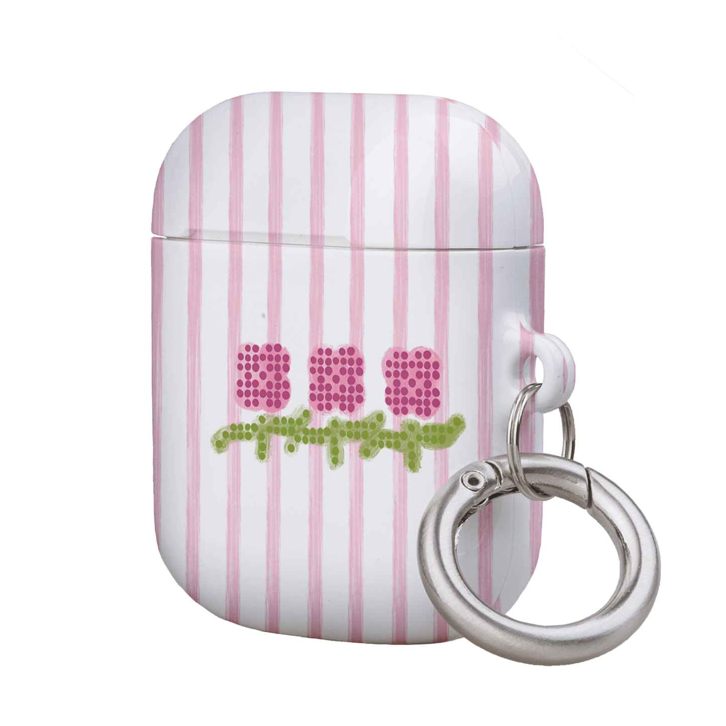 Patchwork Pink AirPods Case AirPods Case by Kayla Carr - The Dairy