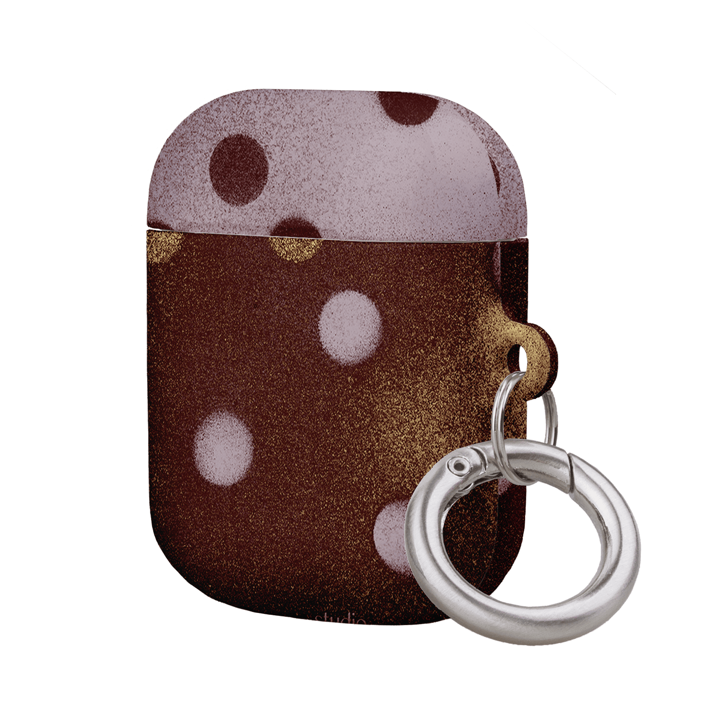 Rust Polka Dot AirPods Case AirPods Case by Jasmine Dowling - The Dairy