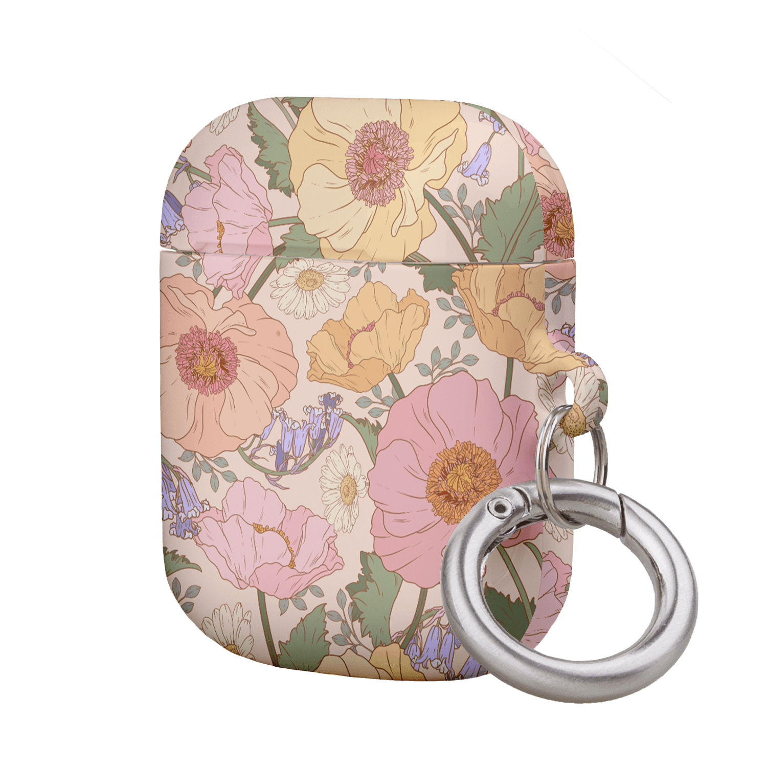 Spring Poppy AirPods Case AirPods Case by Kasiags Art - The Dairy
