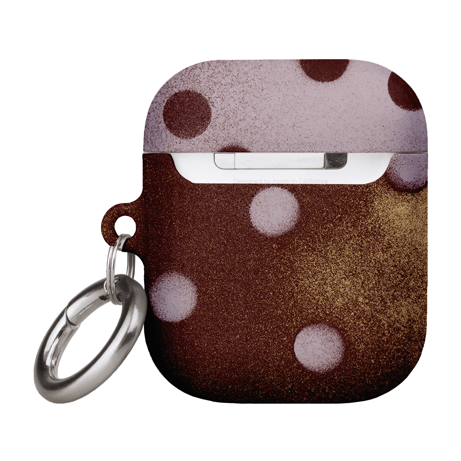 Rust Polka Dot AirPods Case AirPods Case by Jasmine Dowling - The Dairy