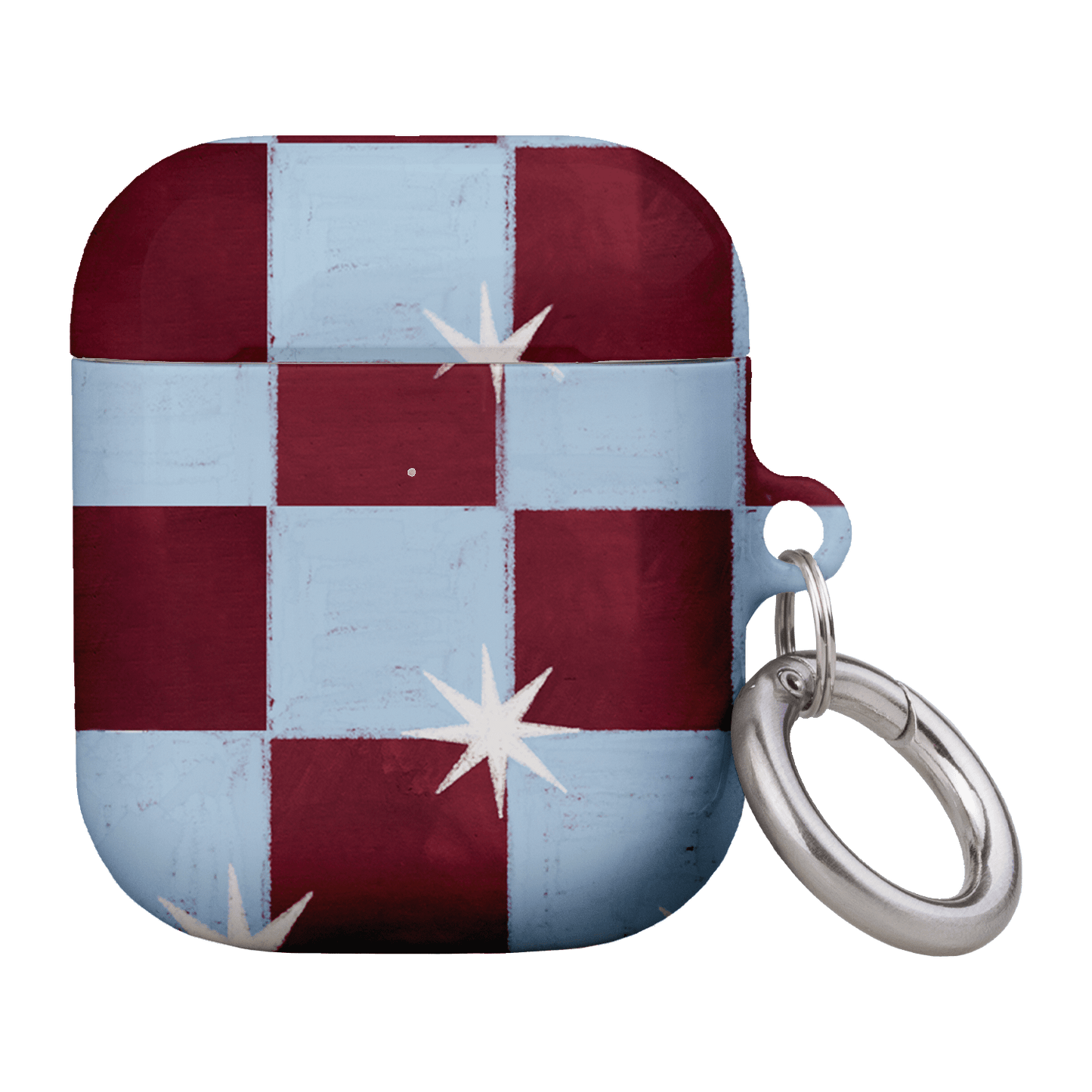 Blue Checks AirPods Case AirPods Case 2nd Gen by Lisa Hu - The Dairy