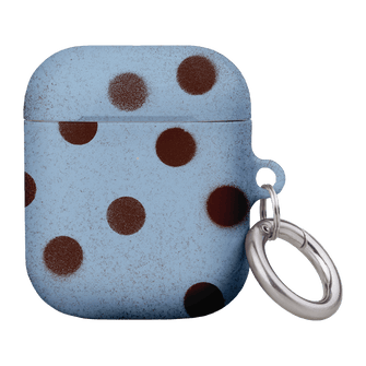 Mist Polka Dot AirPods Case AirPods Case 2nd Gen by Jasmine Dowling - The Dairy