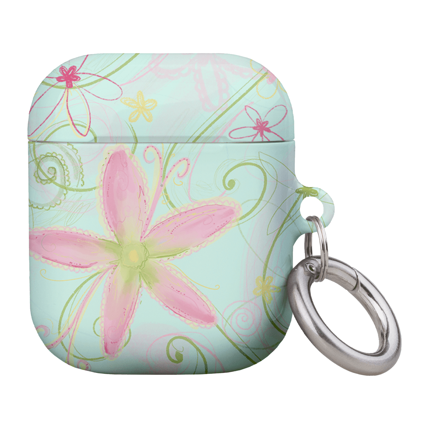 Swirl Blue AirPods Case AirPods Case 2nd Gen by Kayla Carr - The Dairy